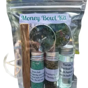 Money Bowl Kit for Prosperity and Wealth Enhancement. Everything you need to make your own manifestation bowl. Bowl not included
