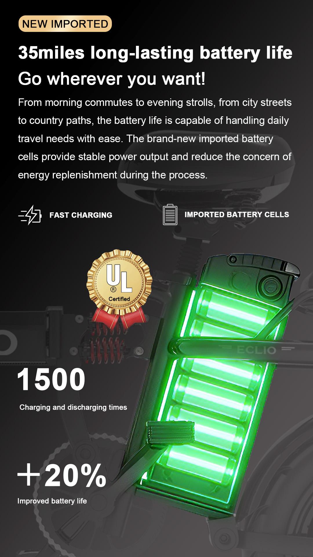 Eclio M1 Folding Budget E-Bike for All Ages｜BUY 1 GET 9 ｜700W motor 40V20Ah ,30 miles range,Long Range,Max Speed 25 MPH 11 Spring Absorbers,14-inch Tires,Commuting E-Bike With Basket UL Certified Removable Battery bicicletas eléctricas