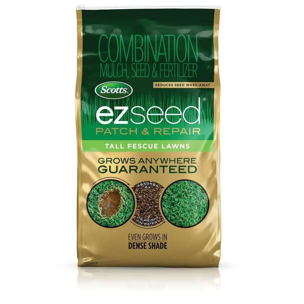 EZ Seed Patch and Repair Tall Fescue Lawns, 10 lbs., with Mulch, Grass Seed and Fertilizer