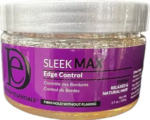 Sleek Edge Control, Medium Hold for Relaxed and Natural Textures, 3.7 Ounce (Pack of 1)