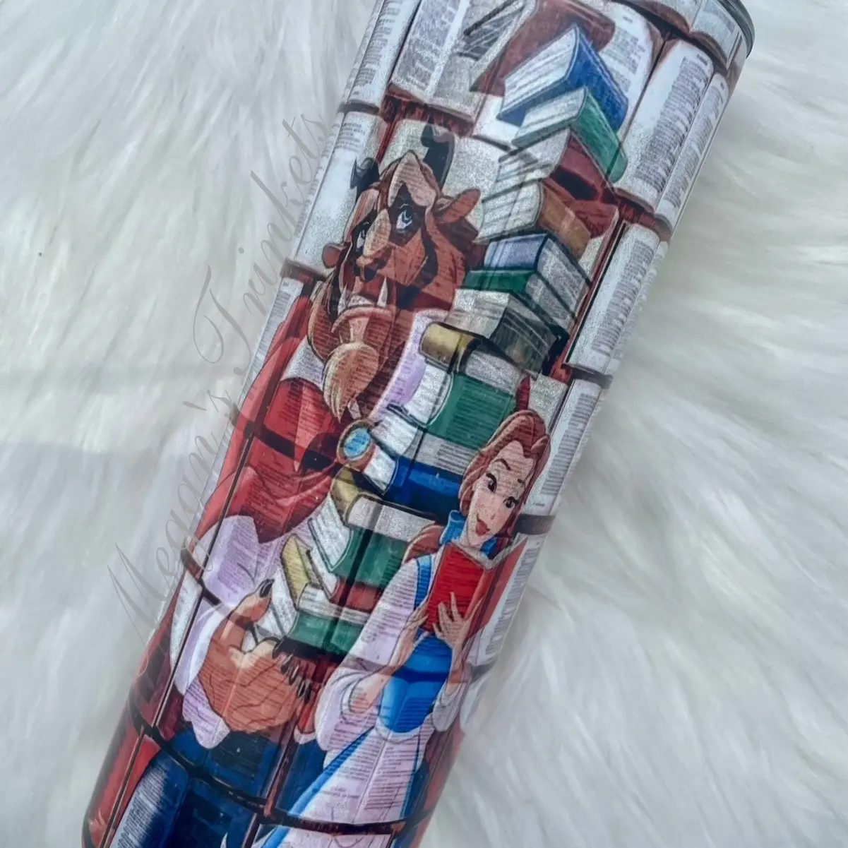 Belle’s Library Matte Tumbler