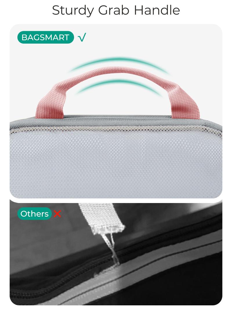 BAGSMART Compression Packing Cubes for Suitcases - 6 Set Travel Organizer Polyester Cubes for Luggage Organization TikTokShopHolidayHaul BAGSMART Compression Packing Cubes for Suitcases - 6 Set Travel Organizer Polyester Cubes for Luggage Organization TikTokShopHolidayHaul