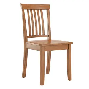 Inspire Q 2pk Keenan Mission Back Dining Chairs Antique Oak Finish
