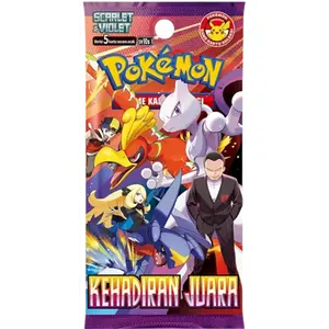Pokemon: Presence of Champions (sv10s I) Indonesian Booster Pack (5 Cards)