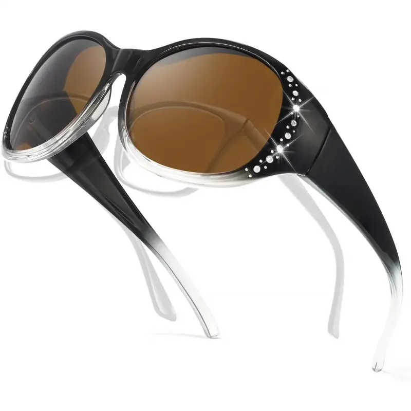 Myiaur Polarised Sunglasses Over Glasses for Women UV400  display picture 1