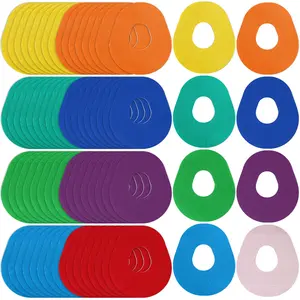 48 Pack G7 Adhesive Patches Waterproof With Overpatch Flexible Cgm Sensor Patch Easy To Use Breathable Bandage No Latex Sweatproof Overlay For 10 Days Long Stay(bright Colors)