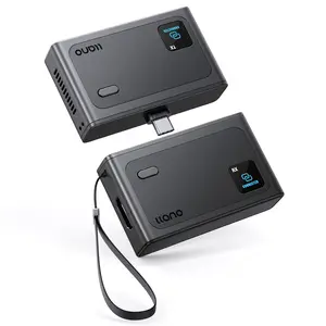 【Father'sDayGift】llano S9 USB-C Wireless HDMI Transmitter and Receiver, 100M/328FT, 4K Decode 1080P@60Hz Full HD Output, Plug&Play 5.8G+2.4G and Audio for Phone/Tablet/Laptop/PC to Monitor/Projector/TV Box (Grey)