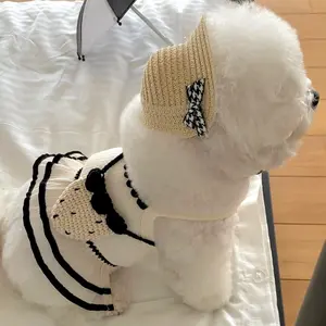 Summer Thin Sleeveless Mesh Dress for Dogs & Cats, Anti-Shedding Pet Clothes for Bichon, Teddy, Pomeranian, Poodle, Costume