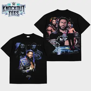 Roman Reigns WrestleMania 42 Premium T-Shirt, The Tribal Chief Graphic Tee, The Head of the Table Vintage Tee, WWE Wrestling Graphic Tee for Fans, gift for WWE fans, Gift for Boyfriends