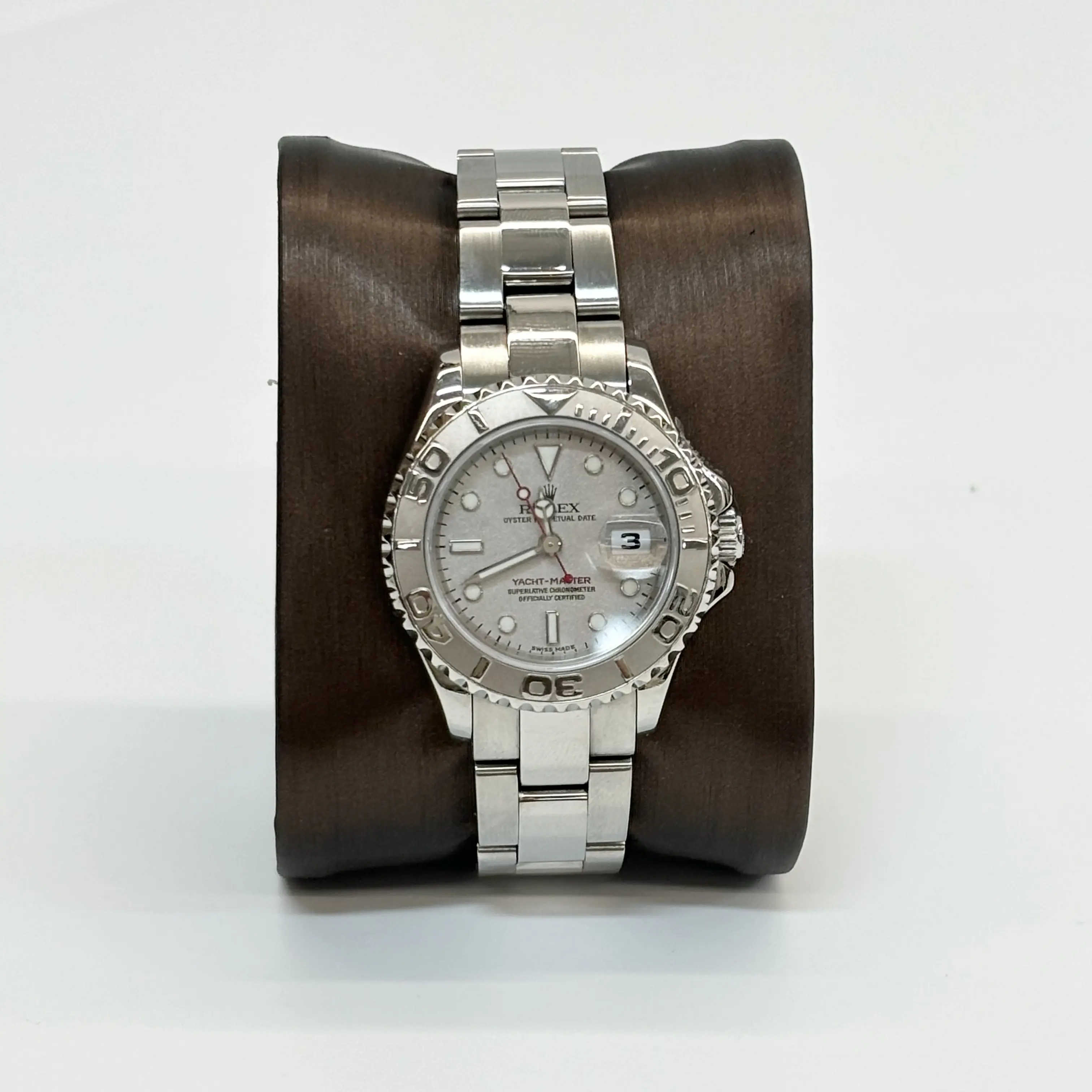 Pre-Owned Rolex Yacht-Master Unisex Elegant Analog Watch - Model 169622, Oystersteel (Stainless Steel), Automatic Movement, 29mm Round Case, Serial: 5022605213537, N 23351980