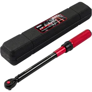 3/8-Inch Torque Wrench, -direction Torque Wrenches 10-100ft.lb/13.6-135.6Nm, 72-  Range Scales Torque Wrench with Quick Release Reversible
