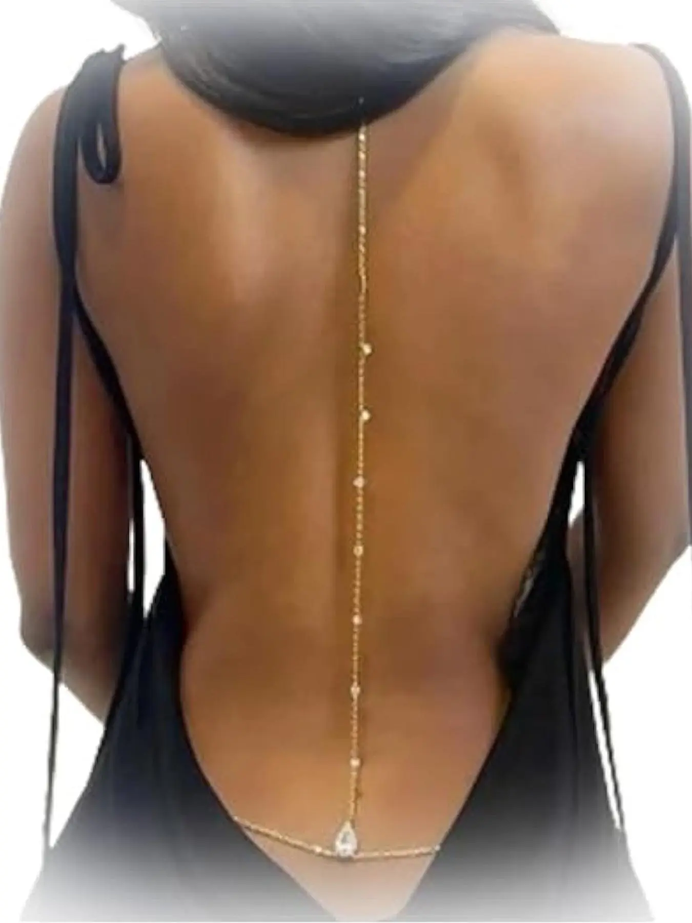 Rhinestone Decorated Body Chain, Fashion Body Jewelry for Party, Chic Body Jewelry, Daily Clothing Decor, Trendy All-match & Exquisite Jewelry for Birthday Gift, Body Jewellery