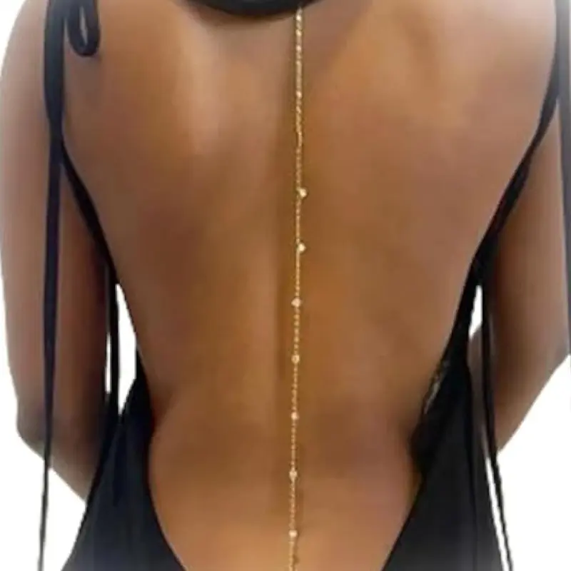 Rhinestone Decorated Body Chain, Fashion Body Jewelry for Party, Chic Body Jewelry, Daily Clothing Decor, Trendy All-match & Exquisite Jewelry for Birthday Gift, Body Jewellery