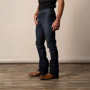 Kimes Ranch Men's Roger Low Rise Slim Fit Bootcut Jeans 	MJE0000009-BL001