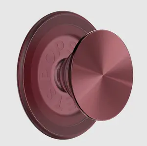 popsockets Aluminum Radial Oxblood MagSafe PopGrip