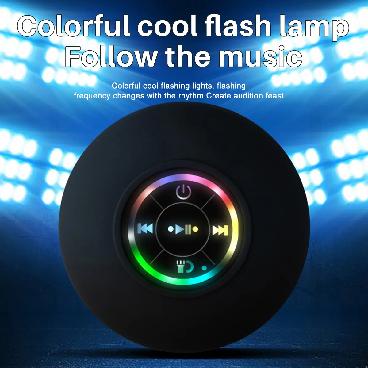Mini Bluetooth Shower Speaker,Portable Bluetooth-compatible Speaker for Beach, Shower & HomeMini Portable Wireless Speaker.ortable Wireless Speaker wi