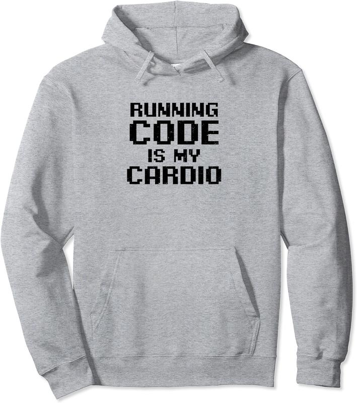 Running Code Is My Cardio Design Computer Programming Pullover Hoodie ...