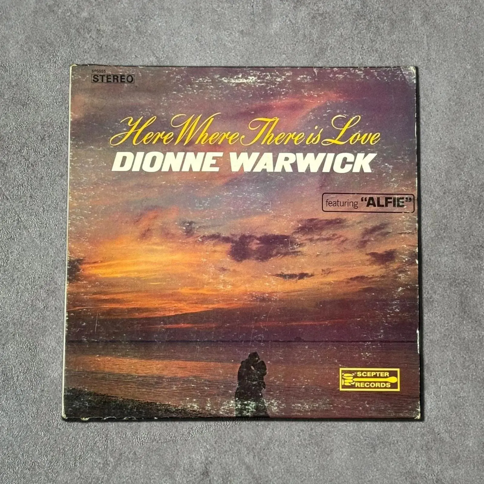 Dionne Warwick “Here Where There is Love” Vintage Record Vinyl