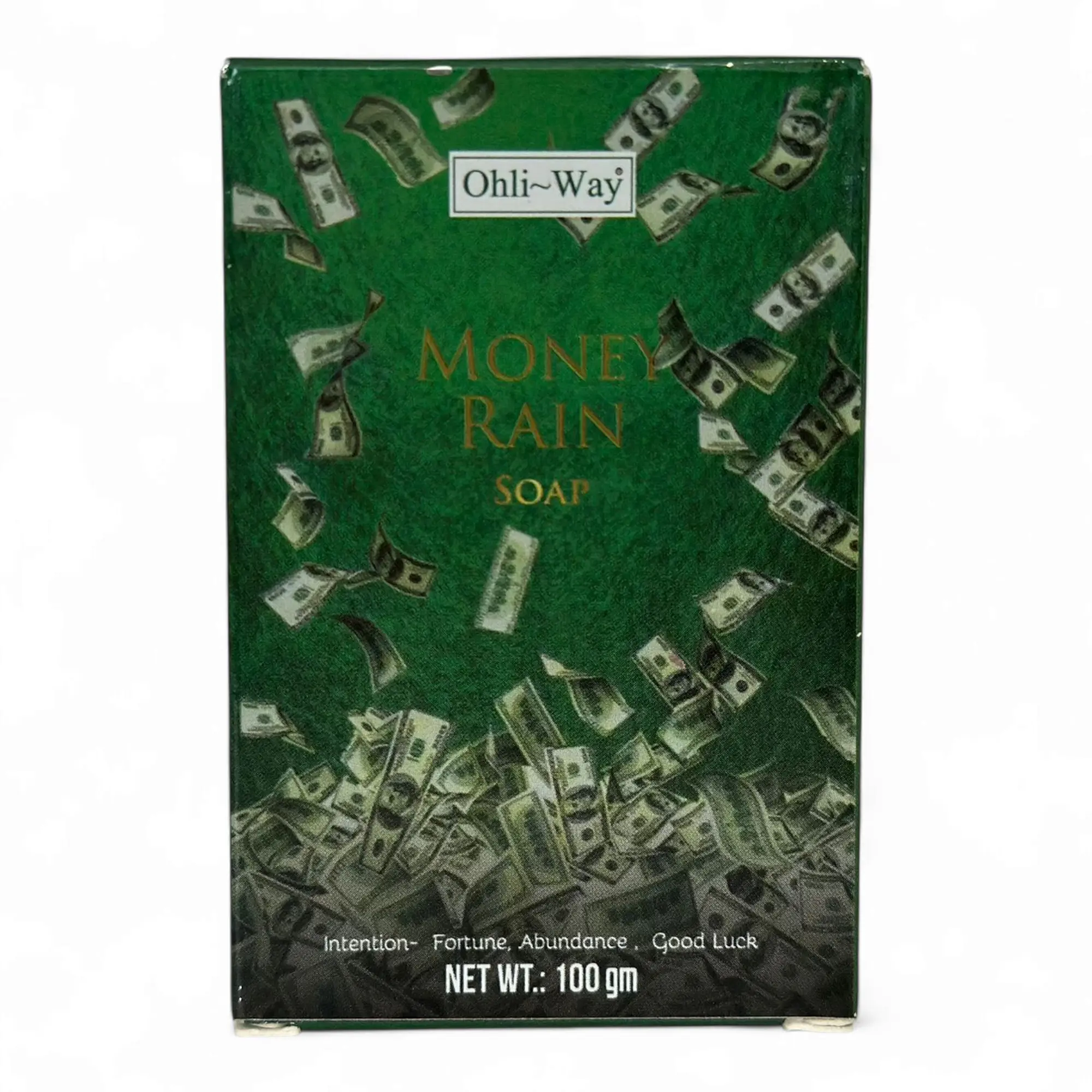 Money Rain Body Care Soap, 3.5oz Daily Cleanser – Attract Abundance, Good Luck & Prosperity | Ohli-Way
