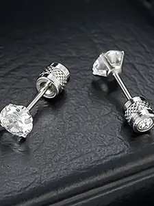 Men's Trendy Hip Hop Ear Studs, Unique Vintage Fashion Accessory, Versatile Daily Wear Jewelry, Perfect Gift Idea, Stud Earring Jewelry