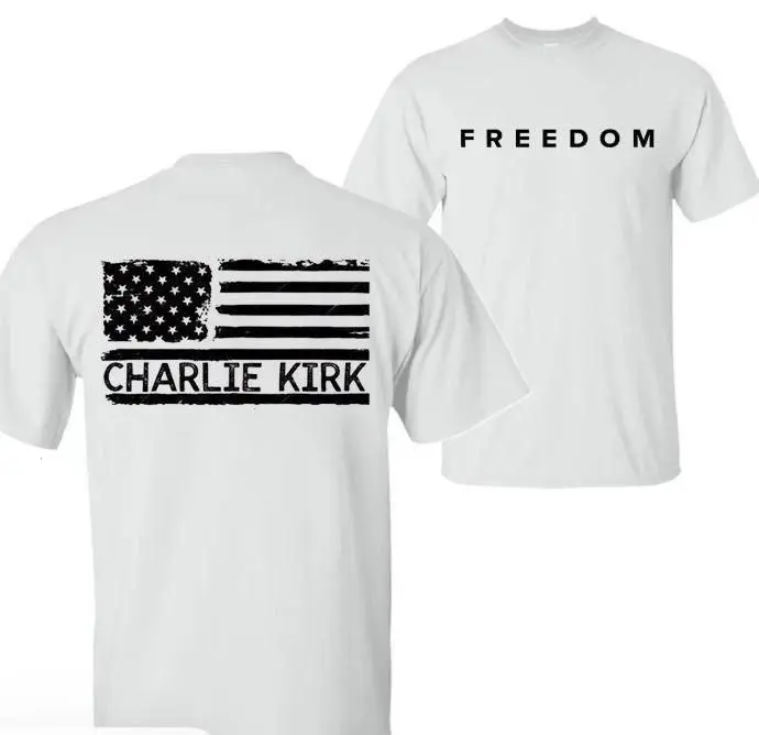 Charlie Kirk Tee - Freedom Classic Cotton Shirt , Unisex Shirt for Men & Women, Gift for Fans, Legacy Lives On Tee
