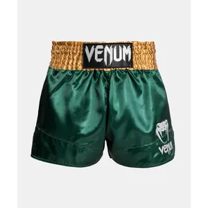 Venum Classic Muay Thaï Short - Green/Gold/White