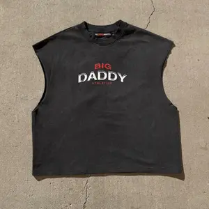 BDA CAPSULE 001 - OVERSIZED CROPPED CUT OFF TANK