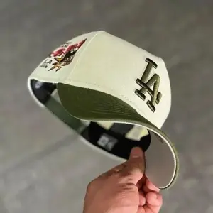 New Era 9FORTY MLB LA Dodgers Hat Cream Green Adjustable Cap | Curved Brim Baseball Hat for Men & Women, Premium Streetwear Style, Embroidered LA Logo, Lightweight Breathable Fit, Urban Fashion Essential, Limited Collector Edition 2026
