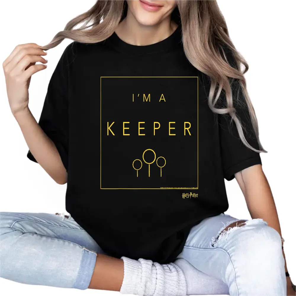 Harry Potter Quidditch I'm A Keeper T-Shirt, Harry Potter Unisex Shirt