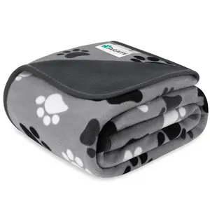 PetAmi Waterproof Dog Blanket for Small Medium Large Pets Dogs Cats, Pet Couch Cover Protector for Furniture, Reversible Washable Soft Fleece Cat Blanket for Bed Couch Sofa