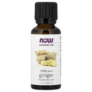 NOW Foods Essential Oils, Ginger, 1 fl oz (30 ml)