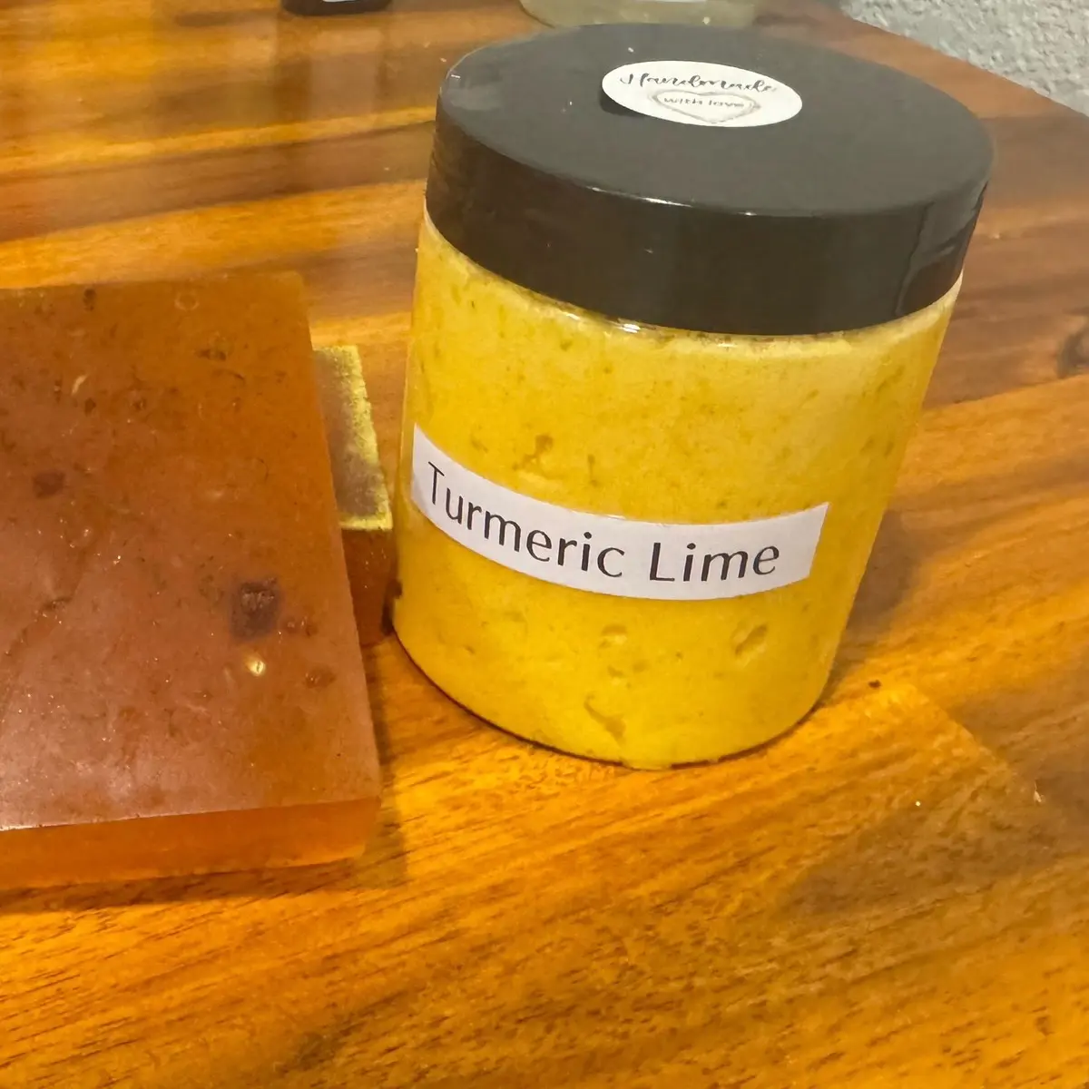 Turmeric Lime Body Scrub
