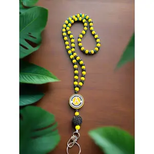 ASU Appalachian State University Mountaineers Hand Beaded Lanyard