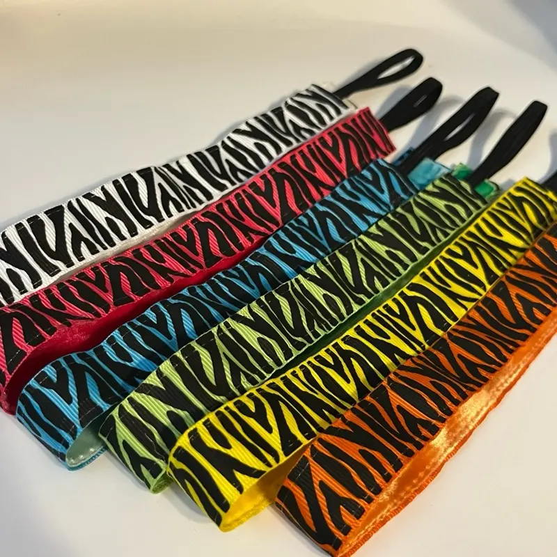 Y2K Zebra Print Headbands | Velvet | 2000s hair accessories | Nostalgic Hair Accessories