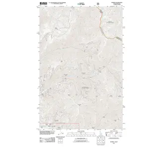 Murray Idaho USGS Topographic Quadrangle Map, 2011, 1:24000
