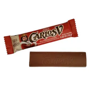 Carlos v Original Chocolate Con Leche - 16pcs Snack Bonbon - Perfect for Any Occasion