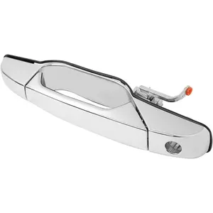 Exterior Chrome Door Handle Front Left Driver Side| Replacement for  Chevy Silverado Suburban Tahoe Avalanche GMC Sierra Yukon Cadillac Escalade| Replaces# , ,