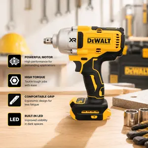 DEWALT DCF900 1/2" Hog Ring Anvil Brushless CordlessHigh Torque Impact Wrench, Tools & Hardware Hand ToolAccessory