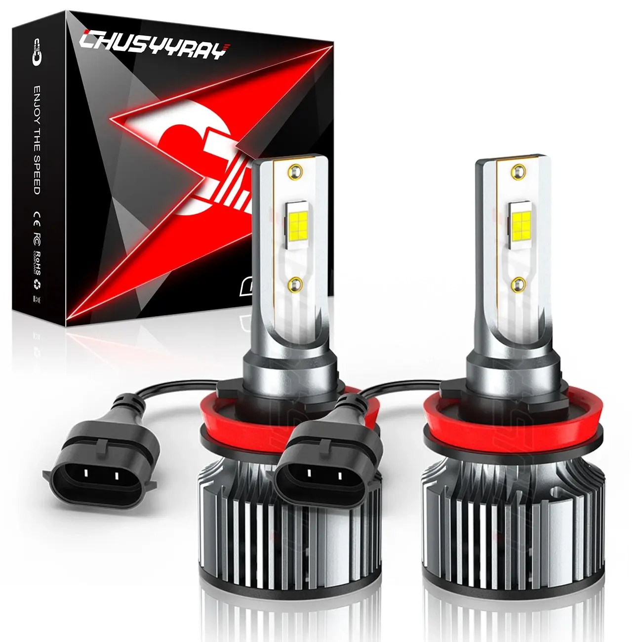For Chevy Silverado 2500 HD Cab Pickup 6.6L 2022-2024 LED Headlight Low Bulbs