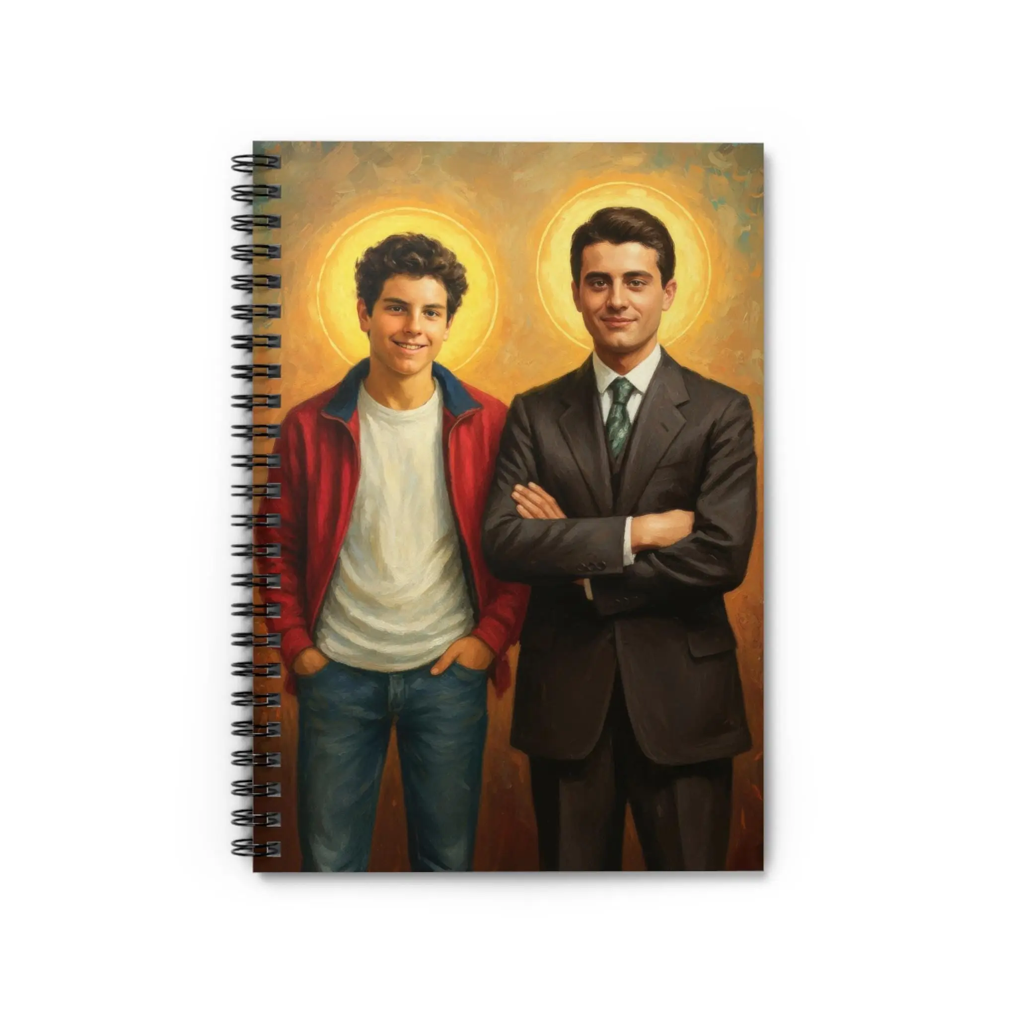 St. Carlo Acutis & Pier Giorgio Frassati - Spiral Notebook