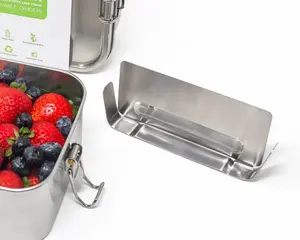 Stainless Steel Lunch Box Divider, for XL Lunch Boxes