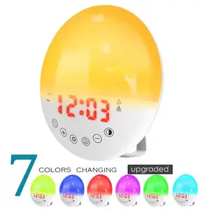 Natural Light Alarm Clock - Sunrise Simulation Wake Up Light for Halloween