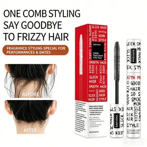 Hair styling stick, suitablefor girls' hairstyle care, broken Hair Finishing Stick,  Not-Greasy Hair Gel Stick Small Broken Hair Cream/Gel  （0.46FL.Oz ）Good Behavior Frizz and FlyawayLightweight Gel Hair Taming Wand
