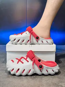 Boho Handwoven Sandals, Unisex All-Season Comfort Shoes, Lightweight Durable Slip-Ons, Breathable Clogs, Perfect for Home Garden Outdoor Activities