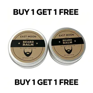[BUY 1 GET 1 FREE] Men's Vanilla beard balm Nourishes, Moisturizes, Softens, and Adds Shine to the Beard