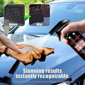 Car Coating Spray, Car Scratch Wax Polishing Spray, Waterless Cleaner