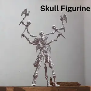 5 Colors Skull Design Pendant Necklace, Unisex Punk Style Jewelry, Halloween Party Accessory, Fashionable Gift Idea