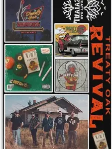 Treaty Oak Revival New Album Wall Art Poster Unframed HD Print Home Office Decor Unique Trendy Gift, Perfect Gift