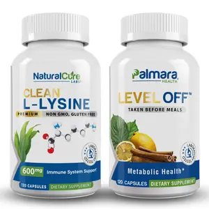 Clean L-Lysine & Level Off – Trusted Combo for Immunity and Balanced Energy Support
