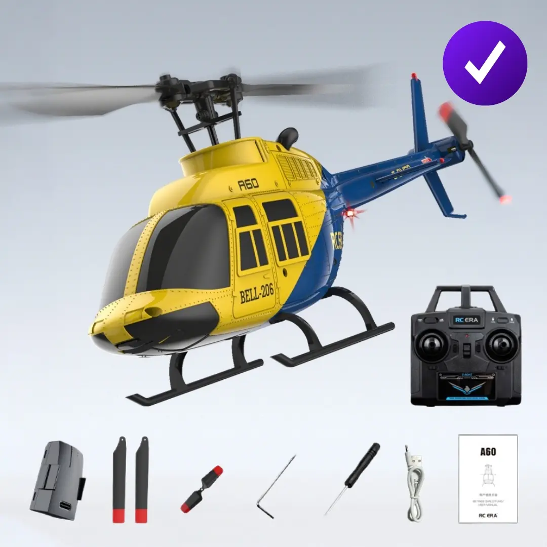 Remote Control Helicopter Set, RC Helicopter, Remote Controlled Helicopters, Optical Flow Altitude Hold, Realistic Model, Stunt Drone, Adult Toy, Christmas Birthday Gift, Includes Box, 14+